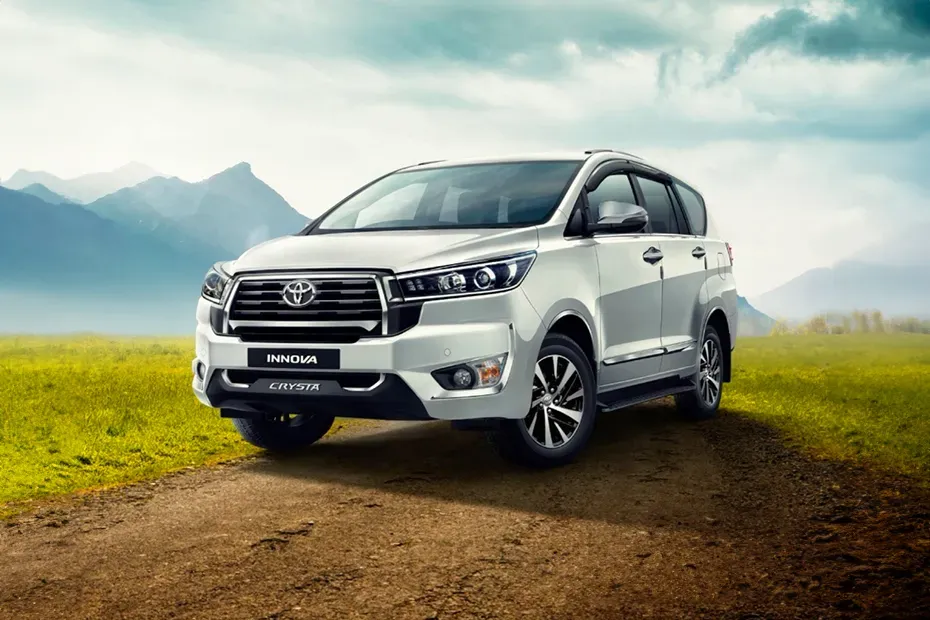 Rent Toyota Innova Crysta.