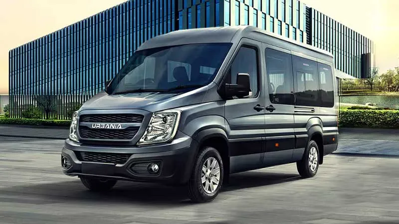 12 Seater Maharaja Urbania.
